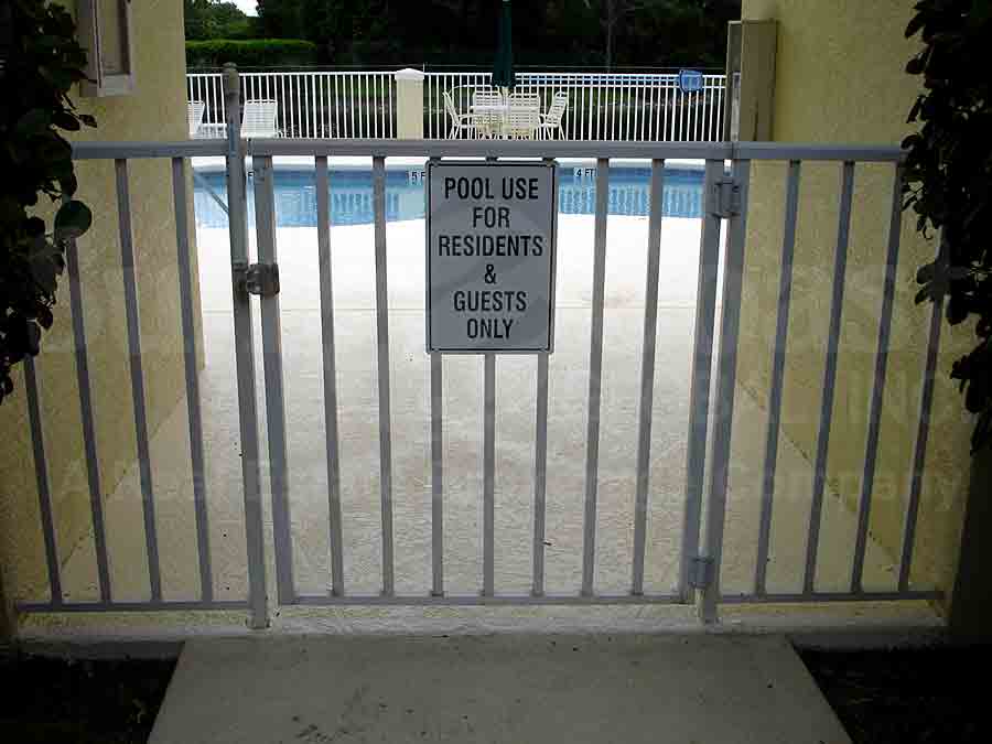 HIDDEN COVE Gate to Community Pool